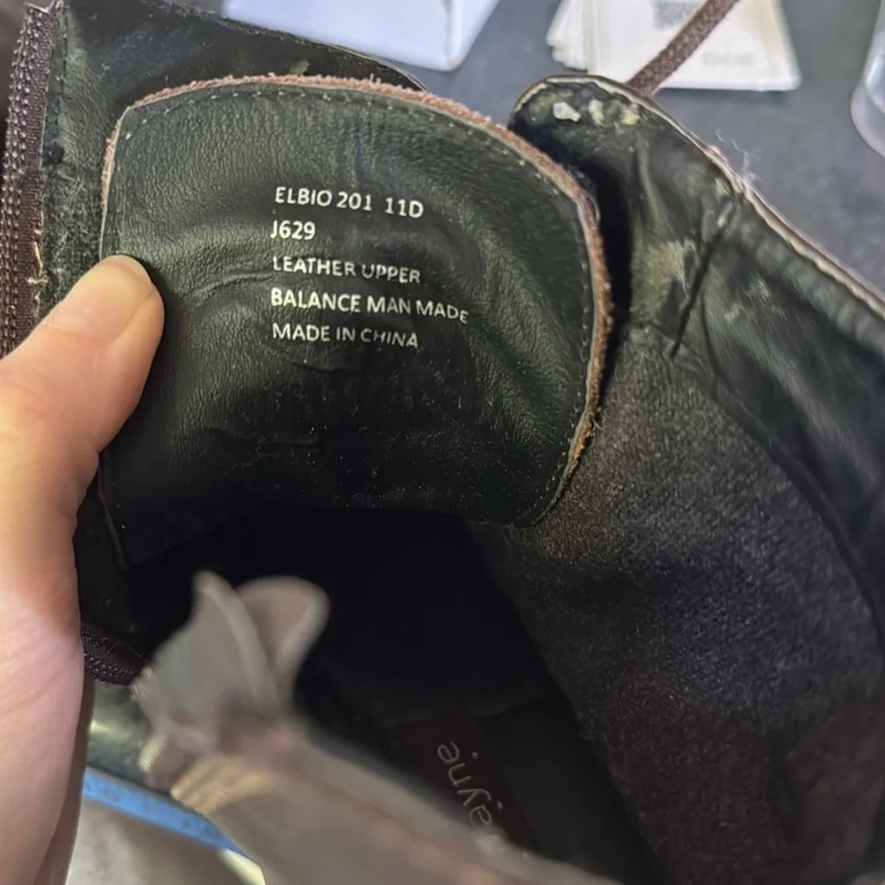 Robert Wayne Brown Leather Ankle Boots